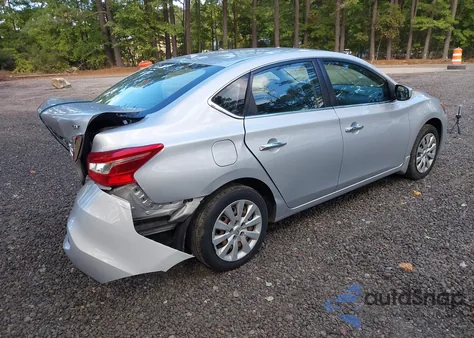 2017 Nissan Sentra Sv z USA, uszkodzony, nr VIN 3N1AB7APXHY319106